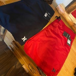 Brand new & never worn Hurley swim trunks w/tags